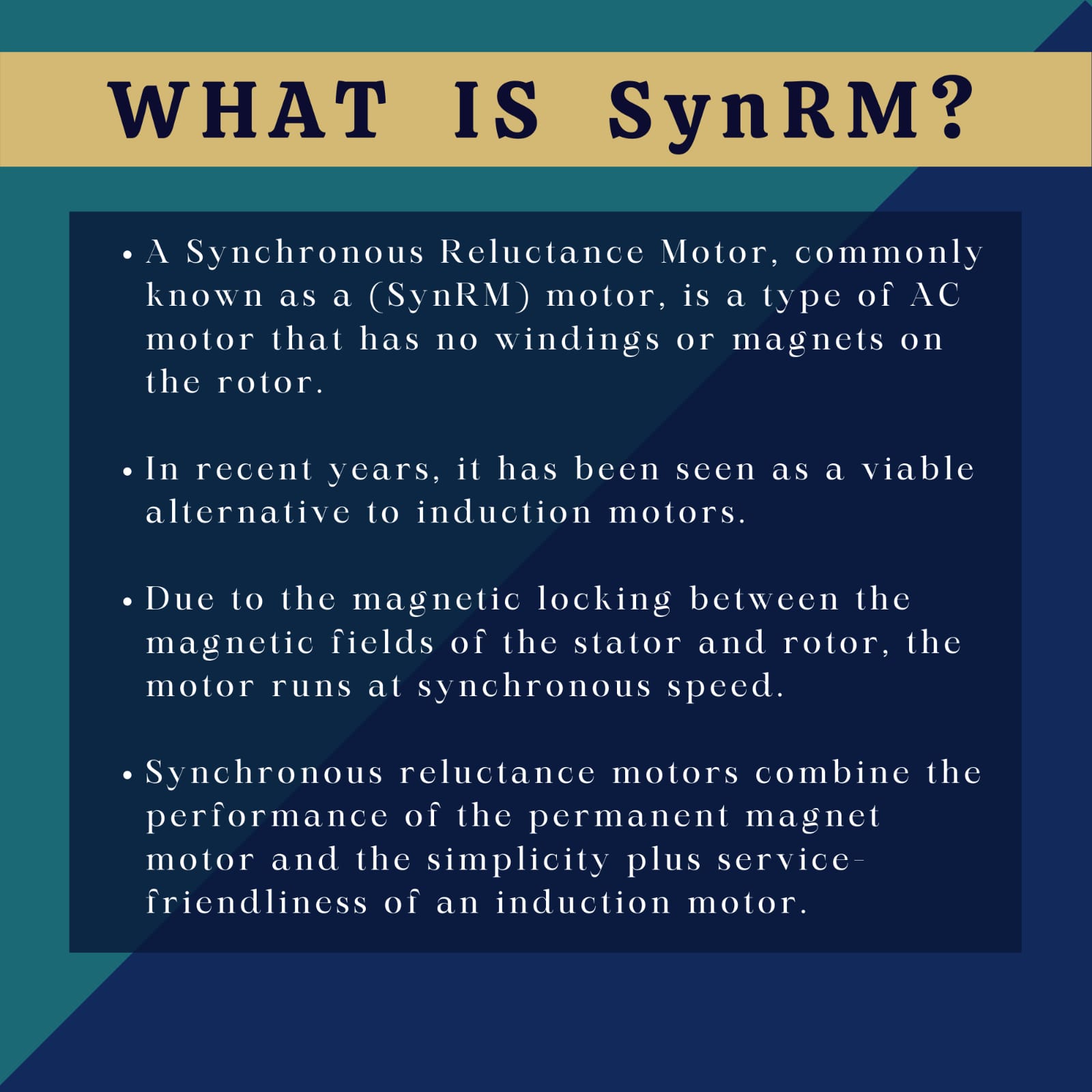 Synchronous Reluctance Motors 2